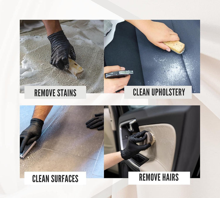 DOJA Barcelona | Kunsthaar Kleiderbürste | Scheuerbürste | Hand Schrubber | Lederbürste | Filigrane