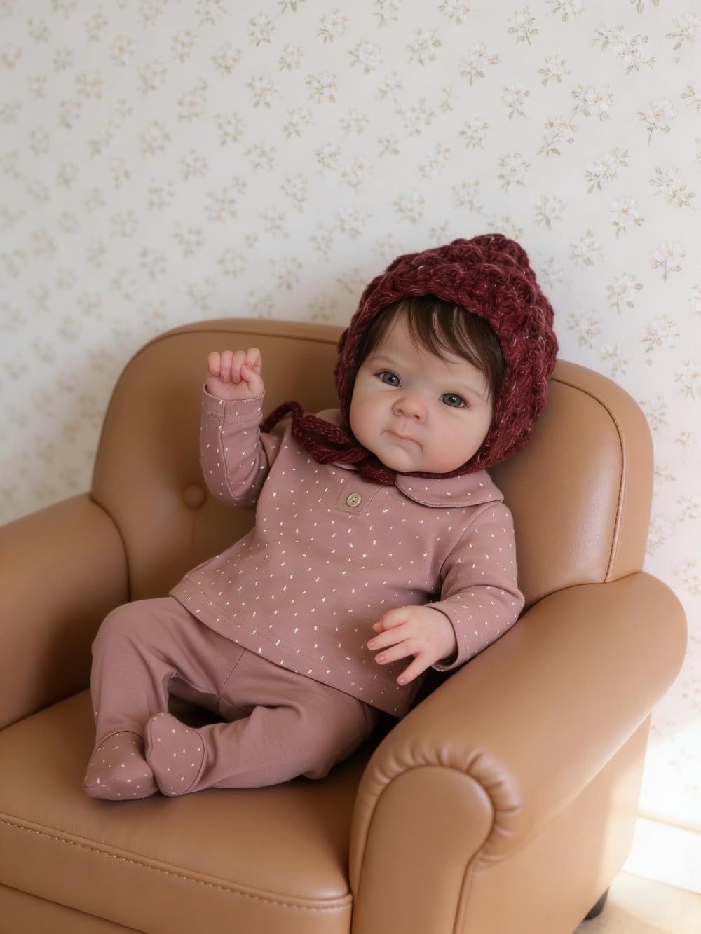 Zero pam lebensechte Silikon Reborn-Baby-Puppen Mädchen 45 cm realistische Neugeborene Babypuppen An