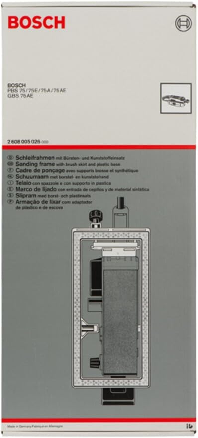 Bosch Professional Schleifrahmen Bürsteneins (für PBS+GBS 75)