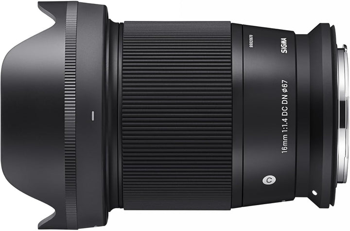 Sigma 16mm F1.4 DC DN Contemporary für Canon RF-Mount Nur Objektiv, Nur Objektiv