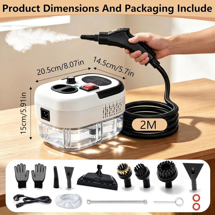 Dampfreiniger Handgerät, Handdampfreiniger Tragbarer Steam Cleaner