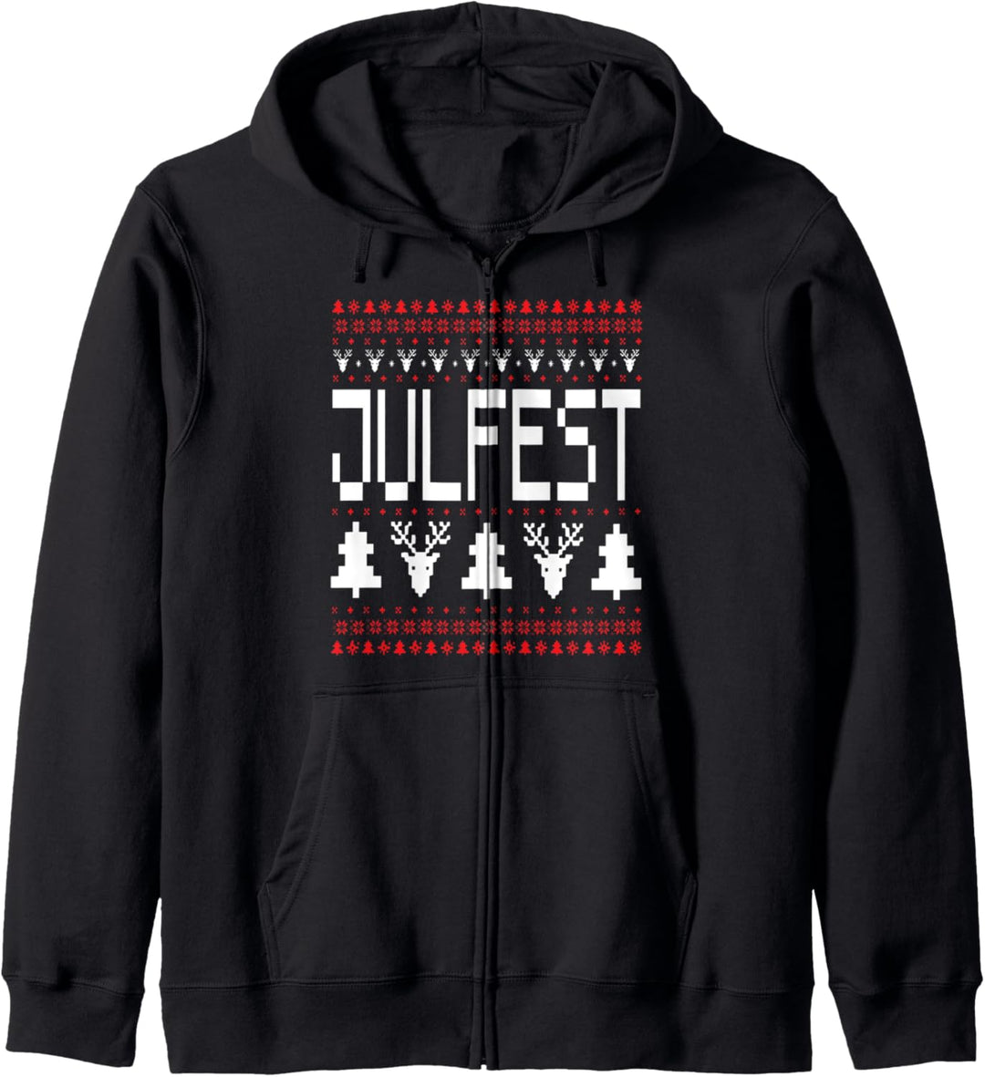 Ugly Julfest Heidnische Weihnachten Wintersonnwende Kapuzenjacke