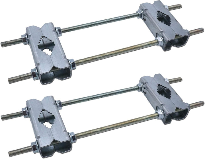 Doppelschellen Set für HQ Stahl Mastschelle 30cm - Rohr- oder Masthalterung bis 64mm aus verzinktem
