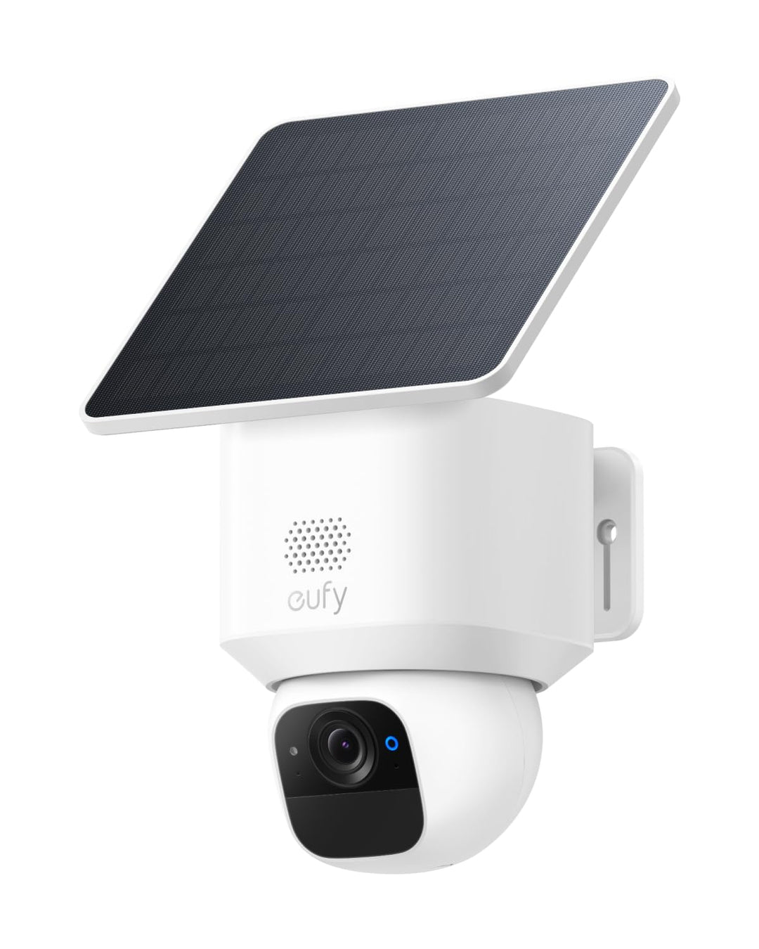 eufy eufyCam Solo E30, Solar Überwachungskamera Aussen, 360° Schwenk, KI-Tracking, 2K-Qualität, Kabe