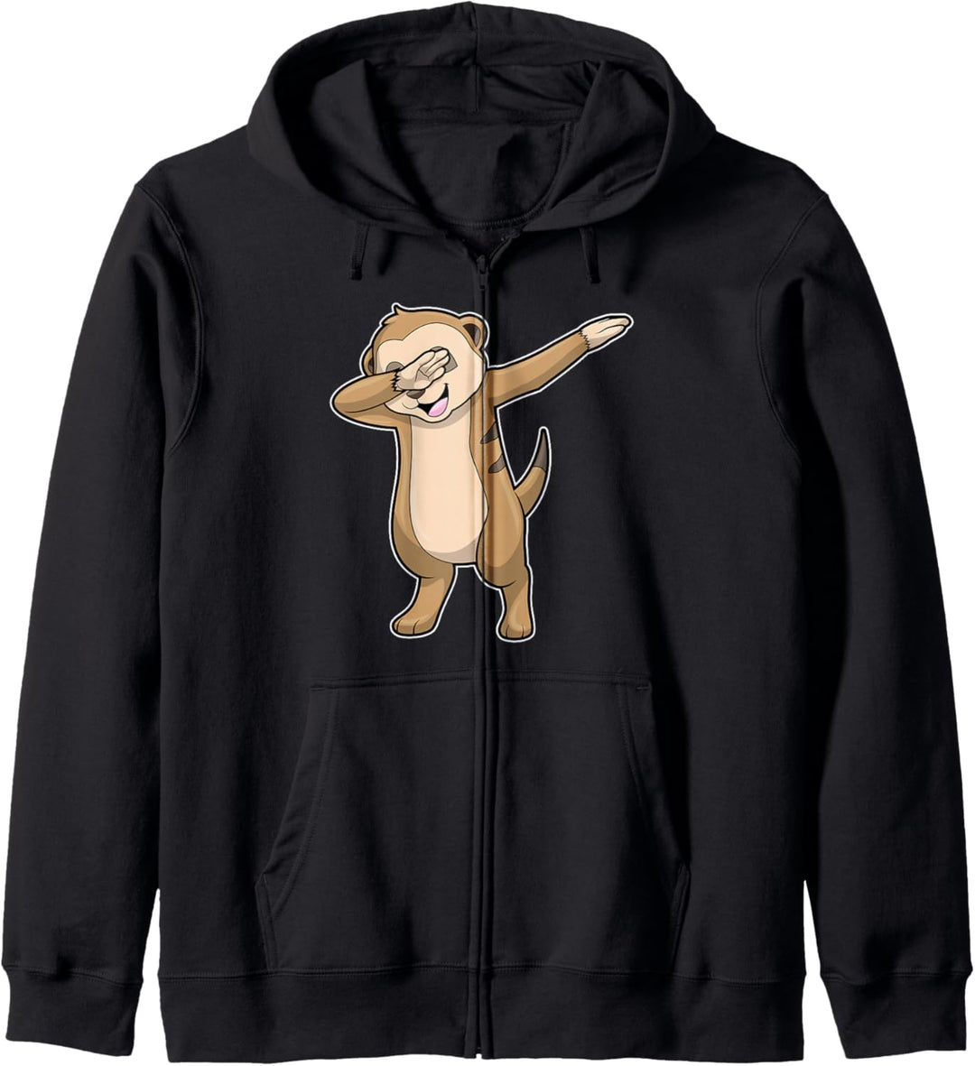 Erdmännchen Hip Hop Tanz Dab Kapuzenjacke