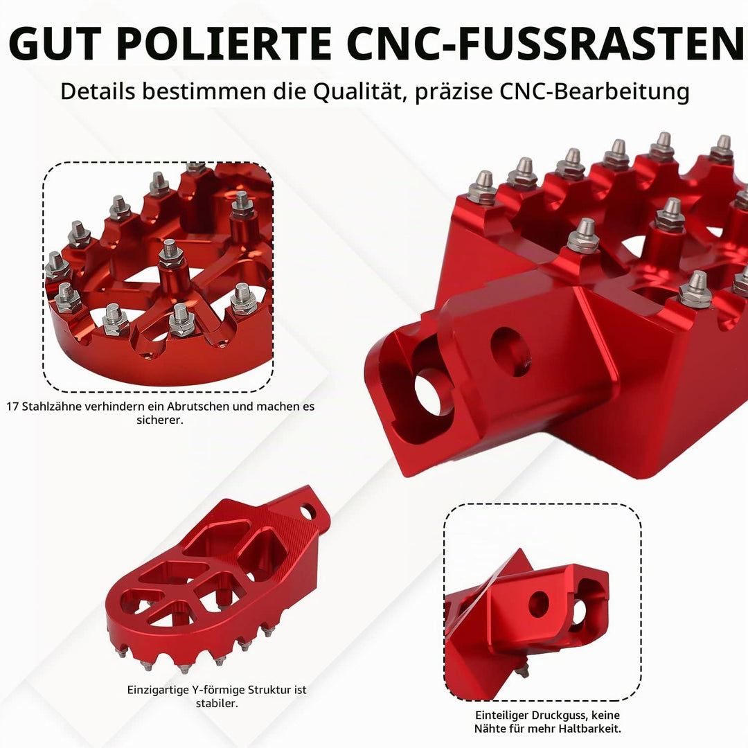 Fussrasten Fussrasten Pedale Universal CNC Bunte Für CRF XR 50 70 110 M2R SDG DHZ SSR KAYO Pit Bike
