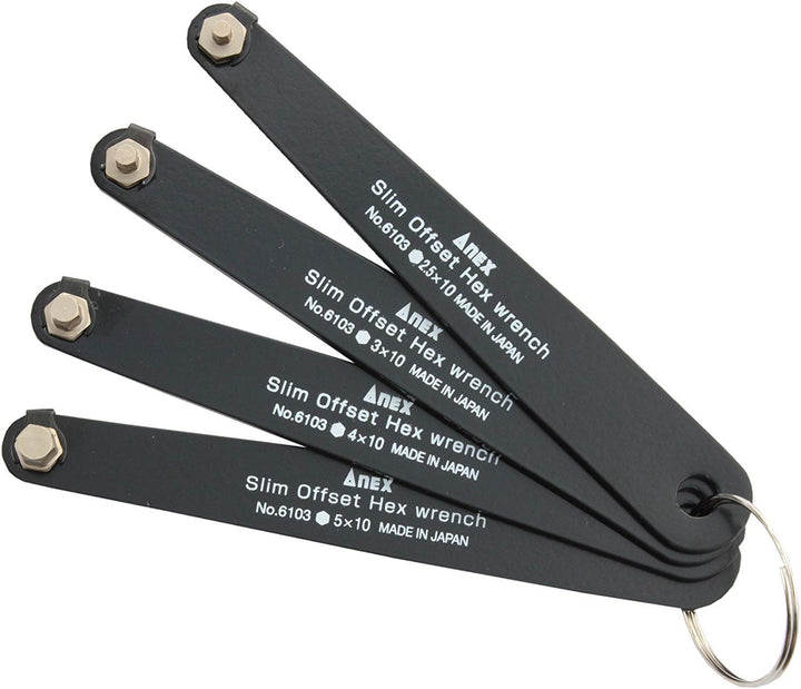 Anex 6103F Ultra Low Profile Hex Drive Handle by Anex