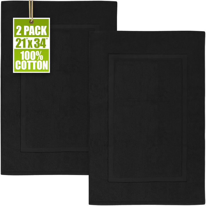 Utopia Towels Badteppich, Baumwolle, kein Badezimmerteppich, 53,3 x 86,4 cm, 100% ringgesponnene Bau