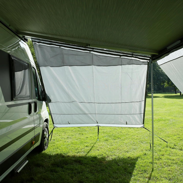your GEAR Sun + Rain Blocker Side Walls - 2 x Seitenwand für Markise schützt vor Sonne, Wind und Reg
