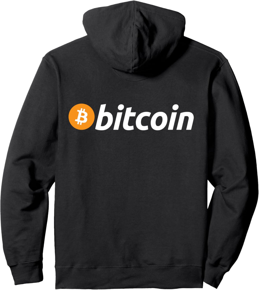 Bitcoin Maximalist Symbol Logo Zeichen Plan B Kryptowährung Pullover Hoodie