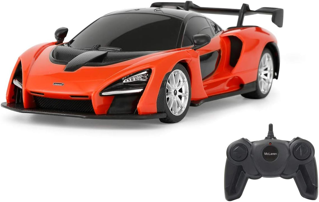 JAMARA 403121 - McLaren Senna 2,4 GHz 1:24 - offiziell lizenziert, bis zu 1 Stunde Fahrzeit bei ca.