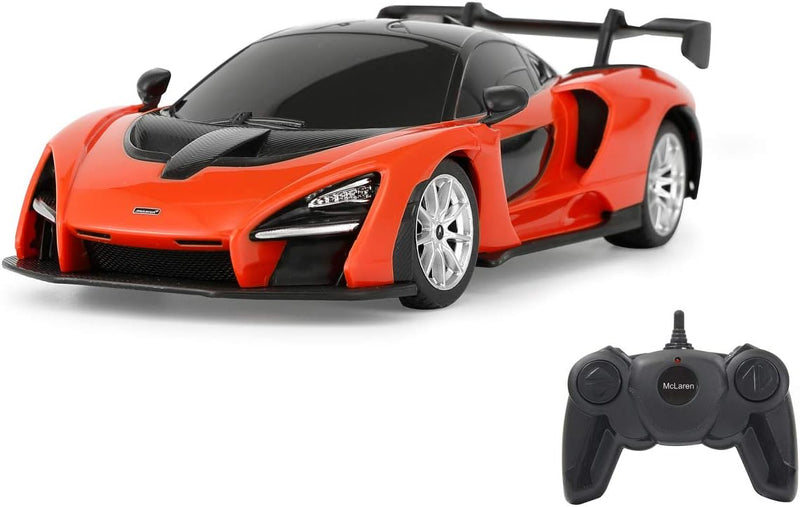 JAMARA 403121 - McLaren Senna 2,4 GHz 1:24 - offiziell lizenziert, bis zu 1 Stunde Fahrzeit bei ca.