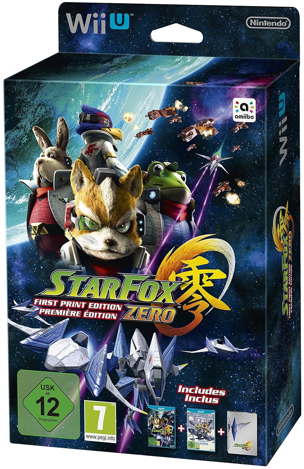 Star Fox Zero First Print Edition inkl. Star Fox Zero Guard - [Wii U], Star Fox Zero First Print Edi