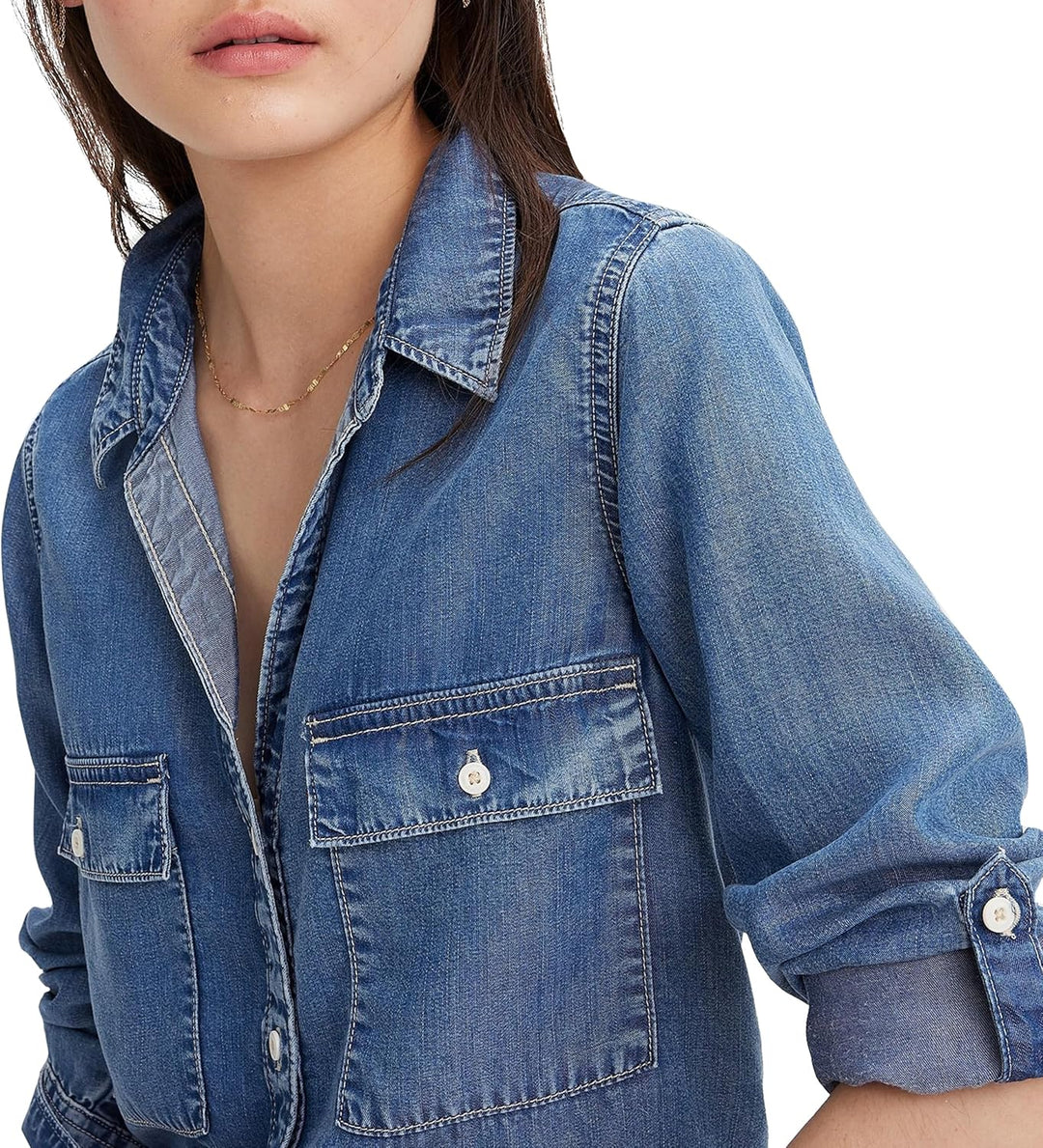 Levi's Damen Doreen Utility Hemd XXS In Patches 2, XXS In Patches 2