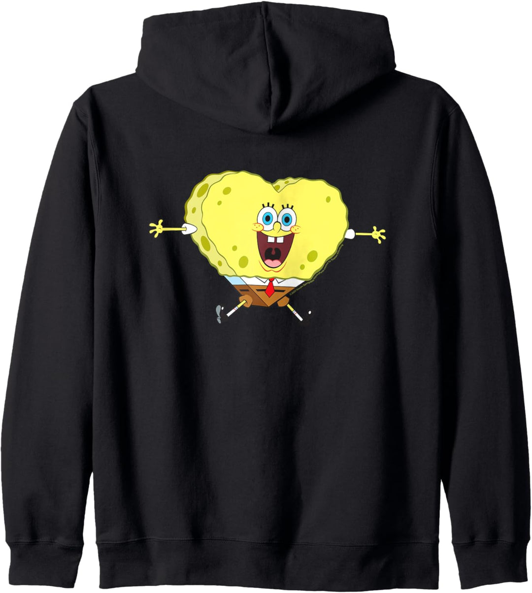 SpongeBob SquarePants Valentine's Day Heart Shaped Sponge Kapuzenjacke