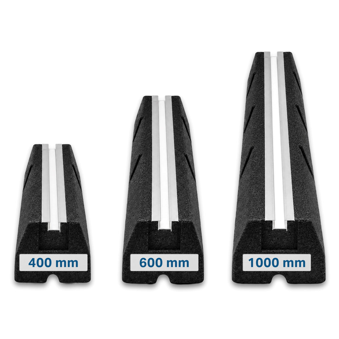Idoneo Linea Dämpfungssockel Set | 2 Stück x 600 mm für Klimaanlage und Wärmepumpen | Antivibrations