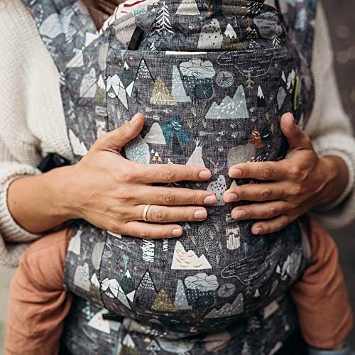 Boba Babytrage Classic Carrier - Babytragetasche im Rucksack Stil – Tragen Sie Ihr Kind auf dem Bauc