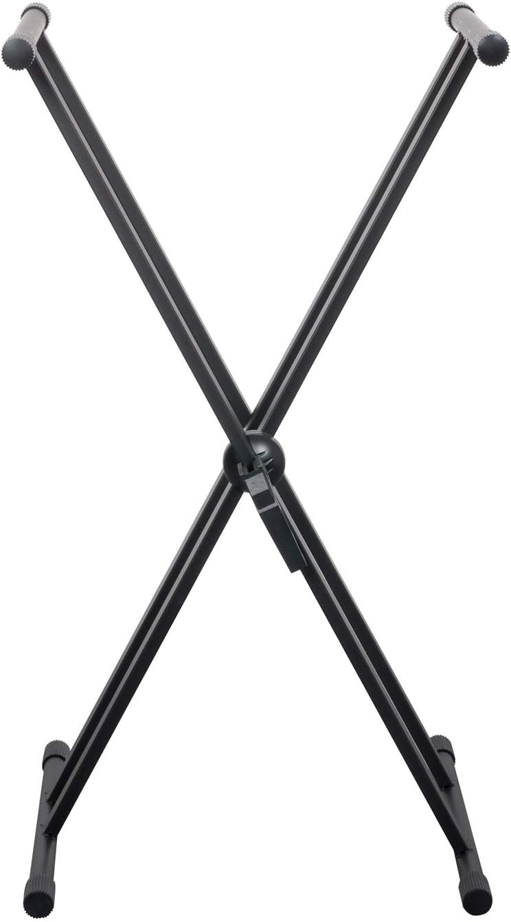 CASCHA Double X-Frame Keyboard Ständer höhenverstellbar aus Metall I Keyboard Stand Gestell für Keyb