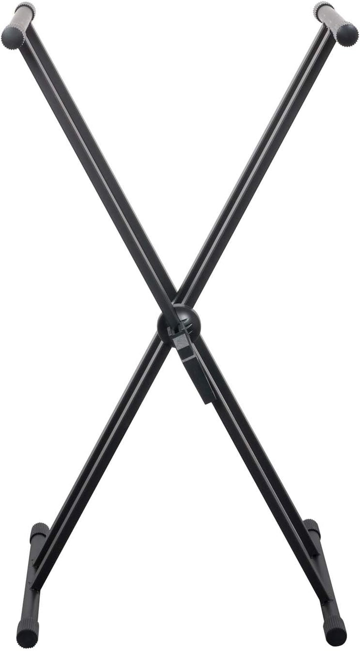 CASCHA Double X-Frame Keyboard Ständer höhenverstellbar aus Metall I Keyboard Stand Gestell für Keyb