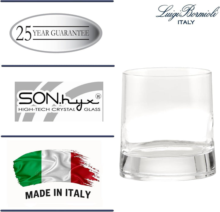 Veronese 34,5 cl High Tech Glaskristall Geschenkbox, transparent, 6 Stück