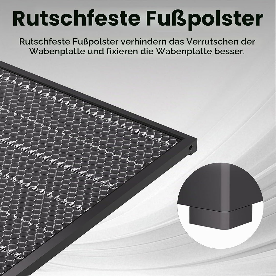 Creality Waben-Arbeitstisch, 460 x 346 mm Waben-Arbeitsfläche für Falcon A1, Waben-Arbeitsplatte für