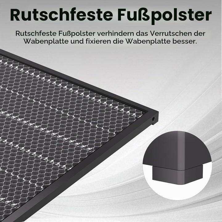 Creality Waben-Arbeitstisch, 460 x 346 mm Waben-Arbeitsfläche für Falcon A1, Waben-Arbeitsplatte für
