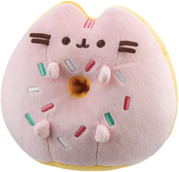 Aurora, 61589, Pink Donut Pusheen 5.5In, Soft Toy, Pink