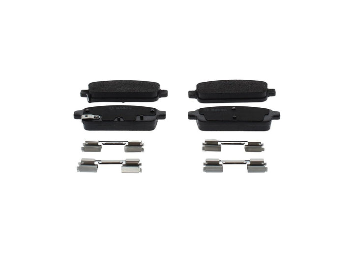 Bosch BP1661 Bremsbeläge - Hinterachse - ECE-R90 Zertifizierung - vier Bremsbeläge pro Set
