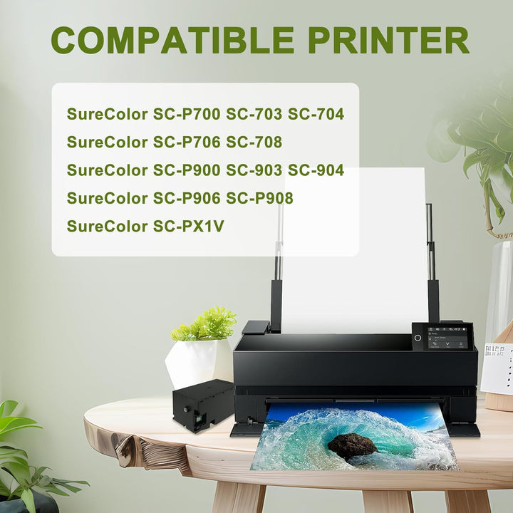 Hallosun C9357 C12C935711 SCMB1 Wartungsbox kompatibel mit Epson Surecolor SC-P700 SC-P900 SC-P703 S
