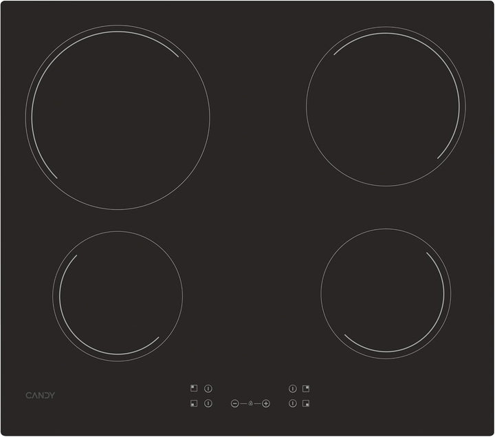 Candy CH 64 CCB, Glaskeramik HiLight Kochfeld 60 cm, Touch Control, Schwarz 4