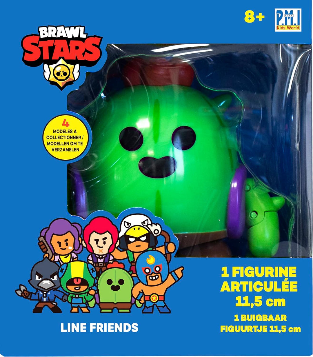 Brawl Stars – 1 Figur mit Gelenken, 11,5 cm – Spike – Videospielfiguren – ab 8 Jahren Lansay