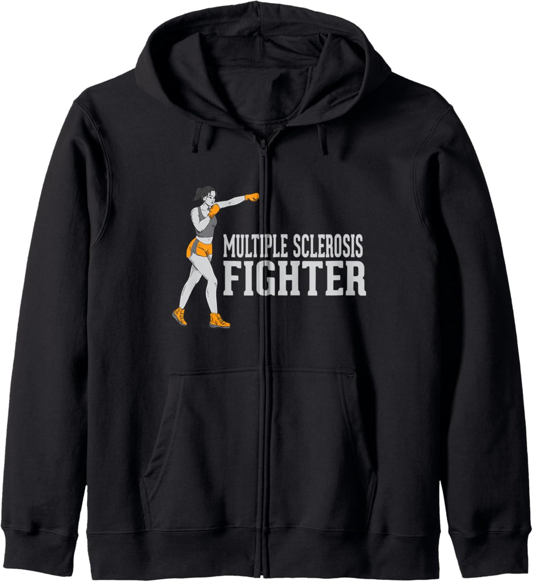 Multiple Sklerose Fighter - Support MS Awareness Warrior Kapuzenjacke