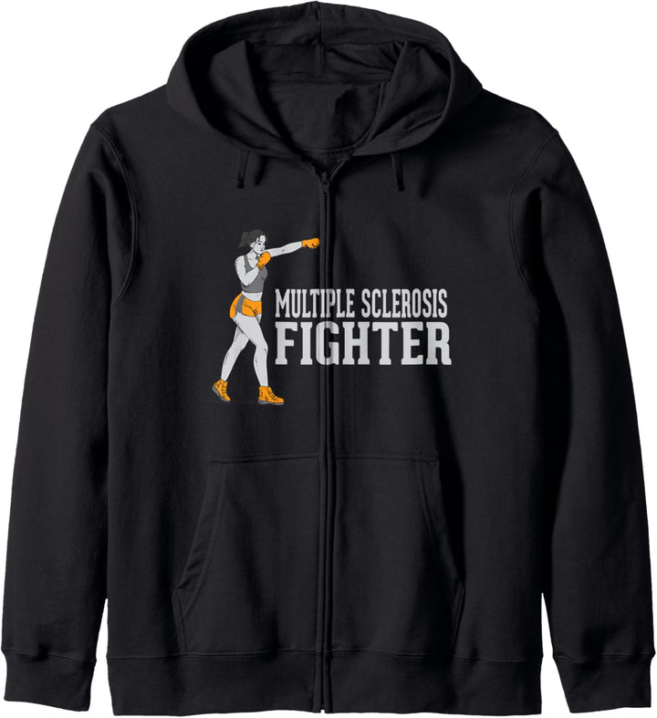 Multiple Sklerose Fighter - Support MS Awareness Warrior Kapuzenjacke