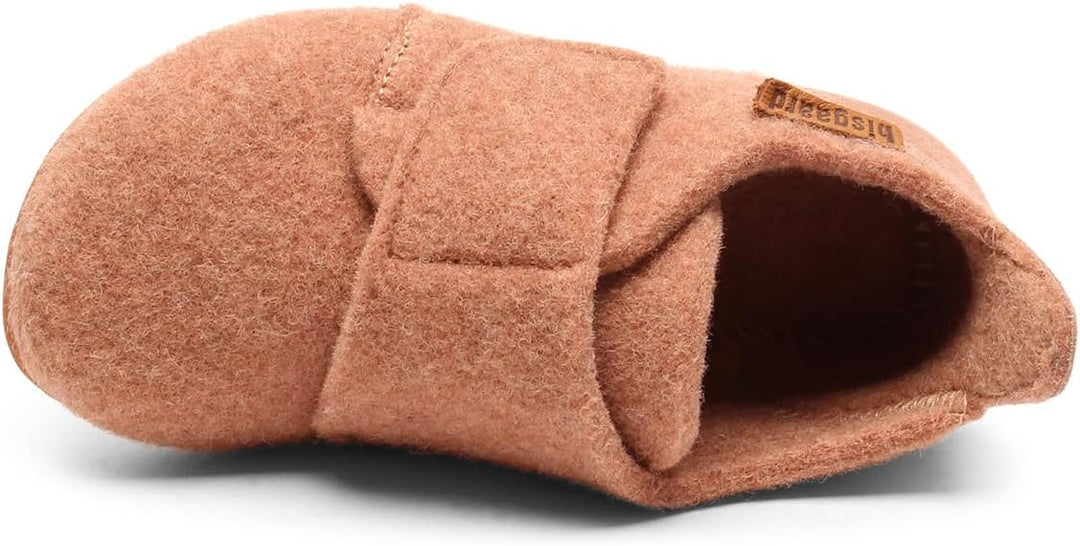 Bisgaard Unisex Kinder Casual Wool Slipper 23 EU Schmal Rose, 23 EU Schmal Rose