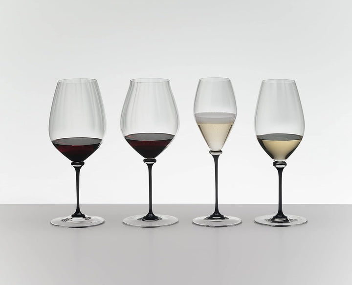 Riedel 4884/0 D Fatto A Mano Performance Cabernet Weinglas, 822 ml, transparent Cabernet – schwarzer