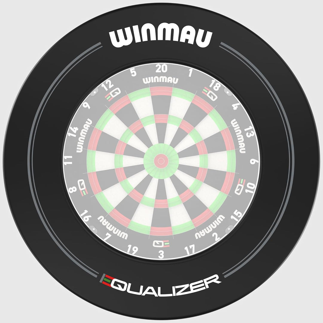 WINMAU Dartboard Surround Ring Xtreme/Outshot/MvG - extra starker Schutzring & Wandprotektor für Dar