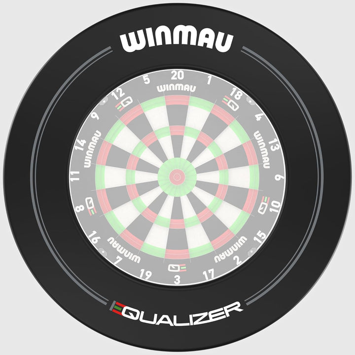 WINMAU Dartboard Surround Ring Xtreme/Outshot/MvG - extra starker Schutzring & Wandprotektor für Dar