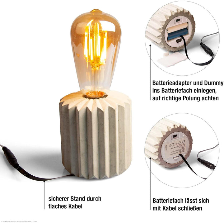 Hellum Batterie Adapter, 3V Netzteil Adapter Batterie-ersatz für AA x 2 Stück Batterien, AA x 2 Dumm