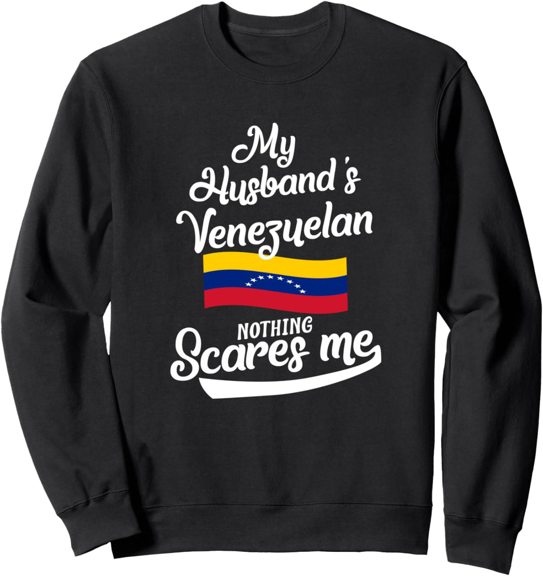 Venezolanischer Ehemann Venezuela Ehefrau Jahrestag Sweatshirt