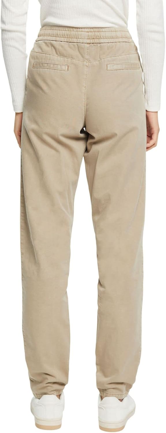 ESPRIT Damen 992EE1B331 Hose, 260/LIGHT Taupe, 30W / 30L