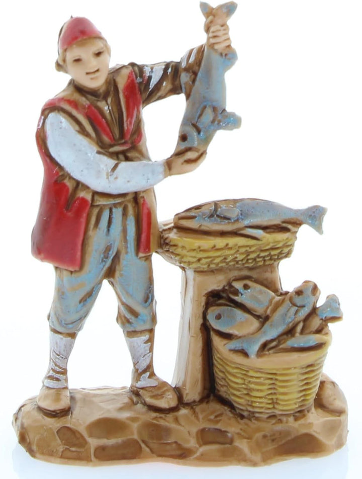Moranduzzo Set 11 Berufe für Krippe 3,5 cm Massstab 1:50 - Unzerstörbare Krippenfiguren - Stil 700',