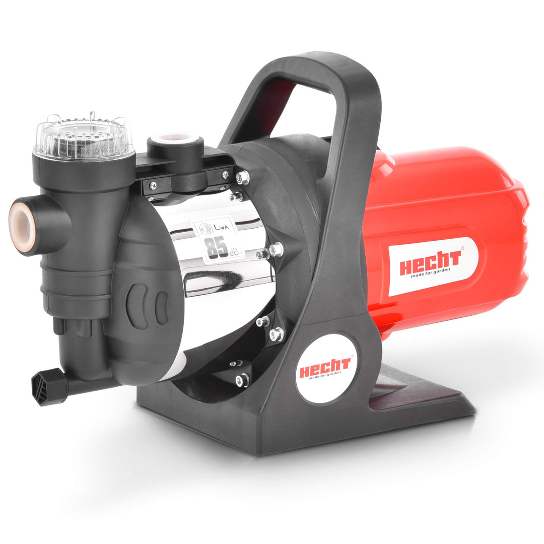 HECHT Kreiselpumpe – leistungsstarke Wasserpumpe mit 1100 Watt (230V), max. 4,5 bar Druck, 4600 l/h