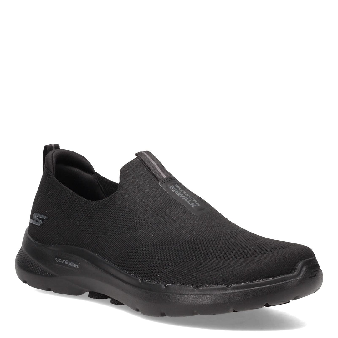 Skechers Herren Go Walk 6 Sneakers,Sports Shoes, Schwarz