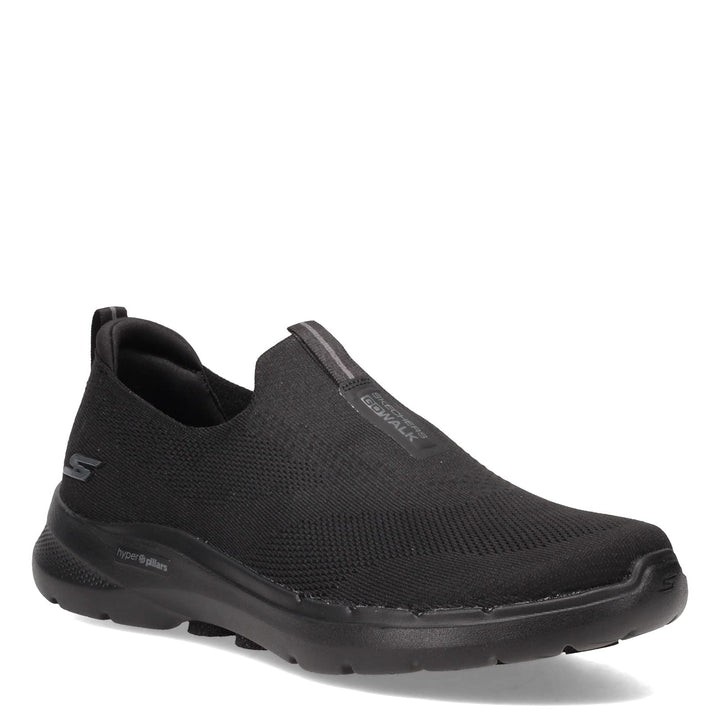 Skechers Herren Go Walk 6 Sneakers,Sports Shoes, Schwarz