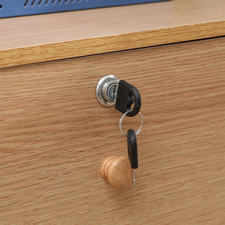 Kleiner mobiler Aktenschrank, Heimbüro, unter Schreibtischschubladen, Aktenaufbewahrungseinheit, Bür