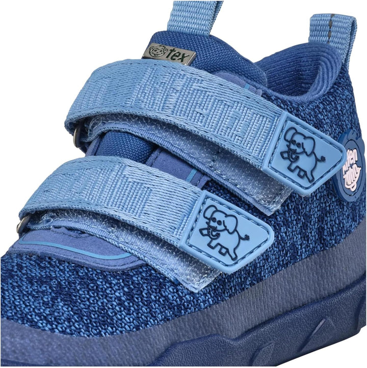 Affenzahn Barfussschuh Baumwolle Lucky Klettverschluss Vegan rutschfest Flexibel Reflektierend für d