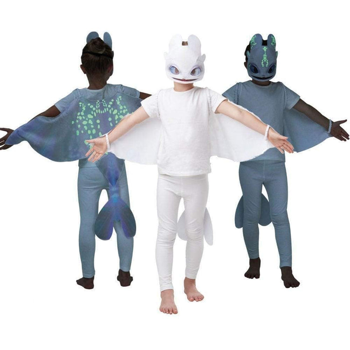 Rubies 3300090 Lightfury Dragons 3 Zubehörsetr, weiss
