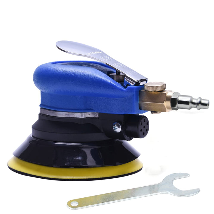 Exzenterschleifer Druckluft 125mm,Mini Polierer Professional Schleifmaschine Set (Exzenterschleifer)