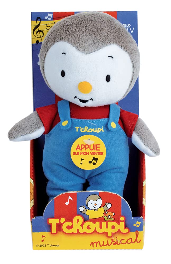 Jemini Peluche T'Choupi Musical 20cm - 3298060228565