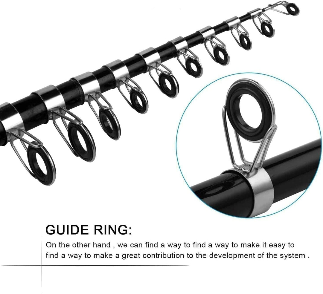 BNTTEAM Mini Spinnen Angelrute & Rolle Combos Teleskop tragbare Hand Harte 99% Kohlefaser Meer Angel